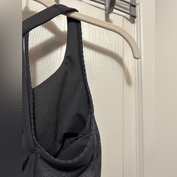 Lululemon"Power Technique Tank women’s size- 6 blue/gray yoga running - Picture 6 of 16